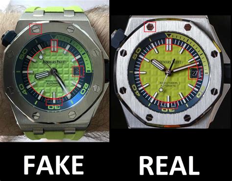 fake ap watch vs real ap|audemars piguet copy watch price.